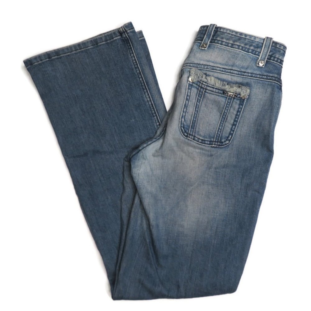 St. John Sport Blue Jeans Womens Sz 2 Fashion Fit